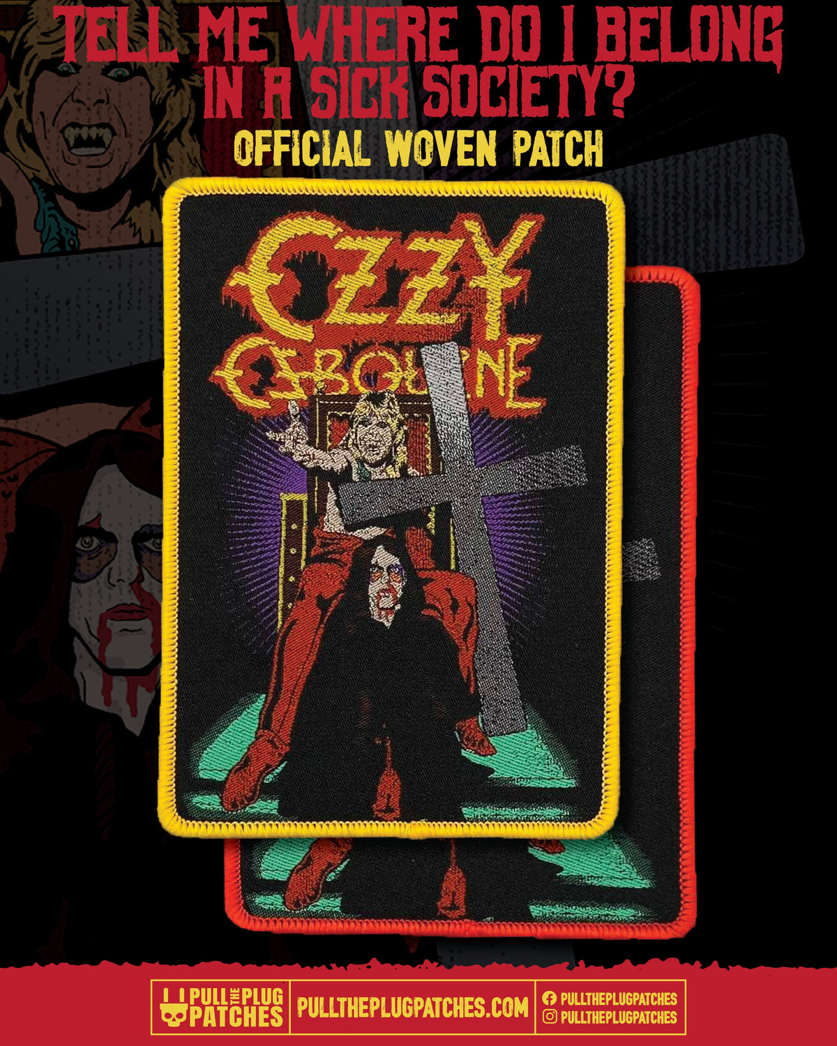 Ozzy Osbourne - Waiting for Darkness - Patch