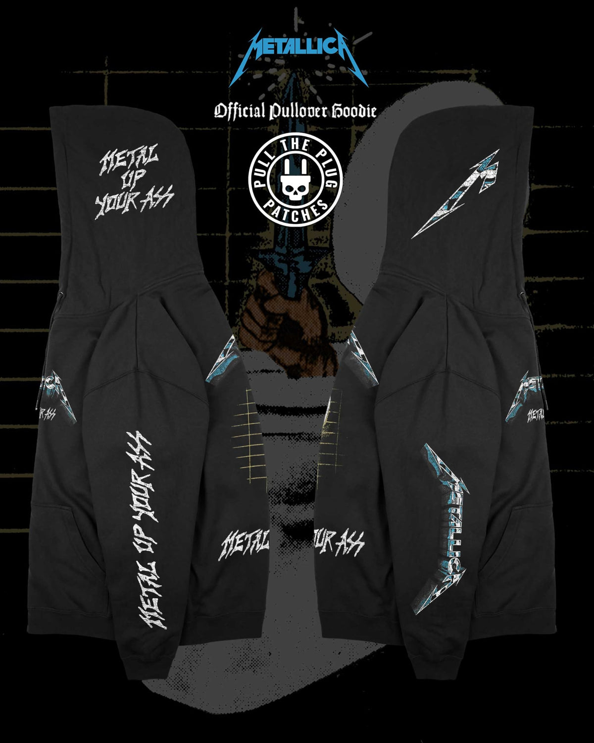 Metallica - Metal Up Your Ass - Deluxe Pullover Hoodie
