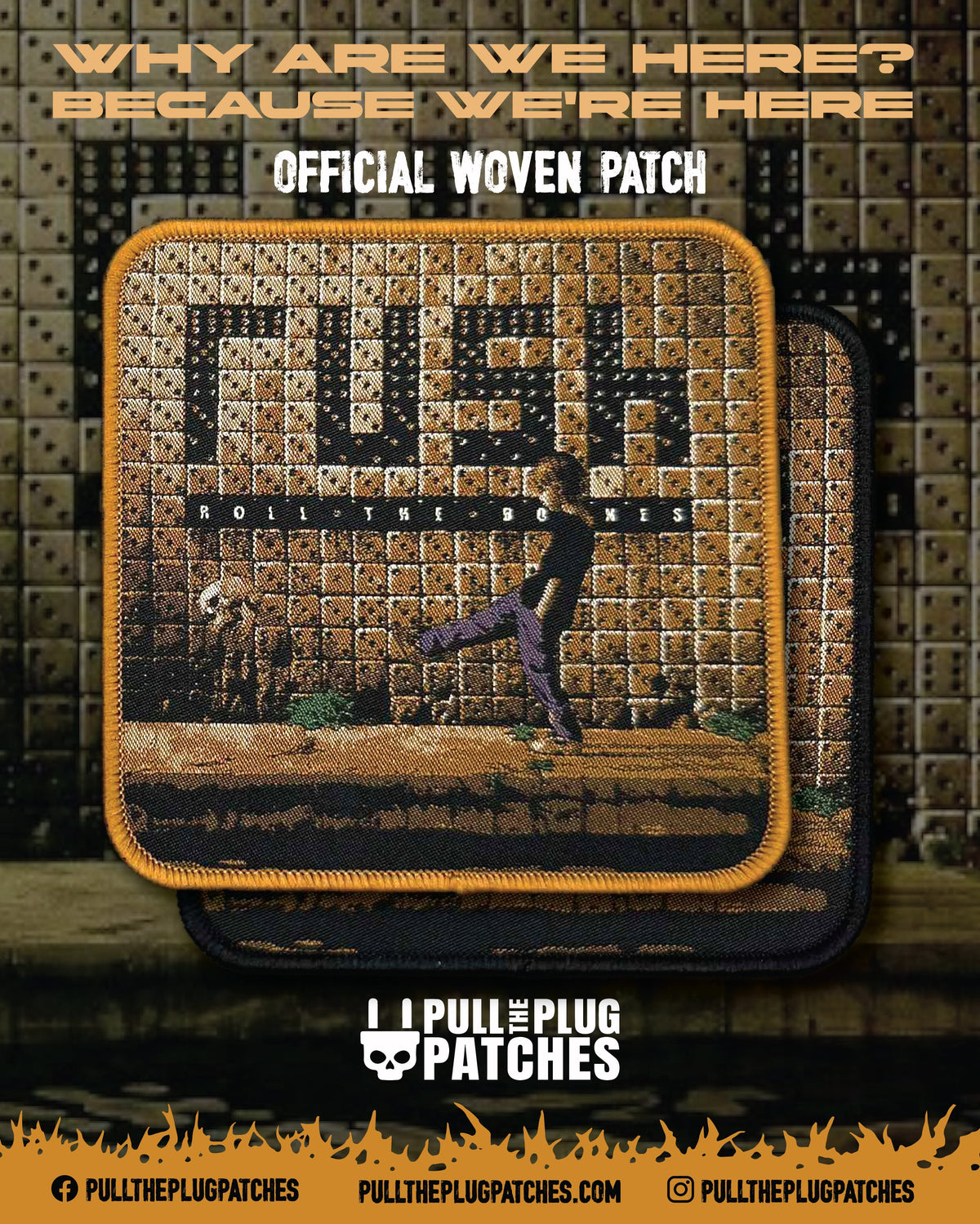 Rush - Roll The Bones - Patch