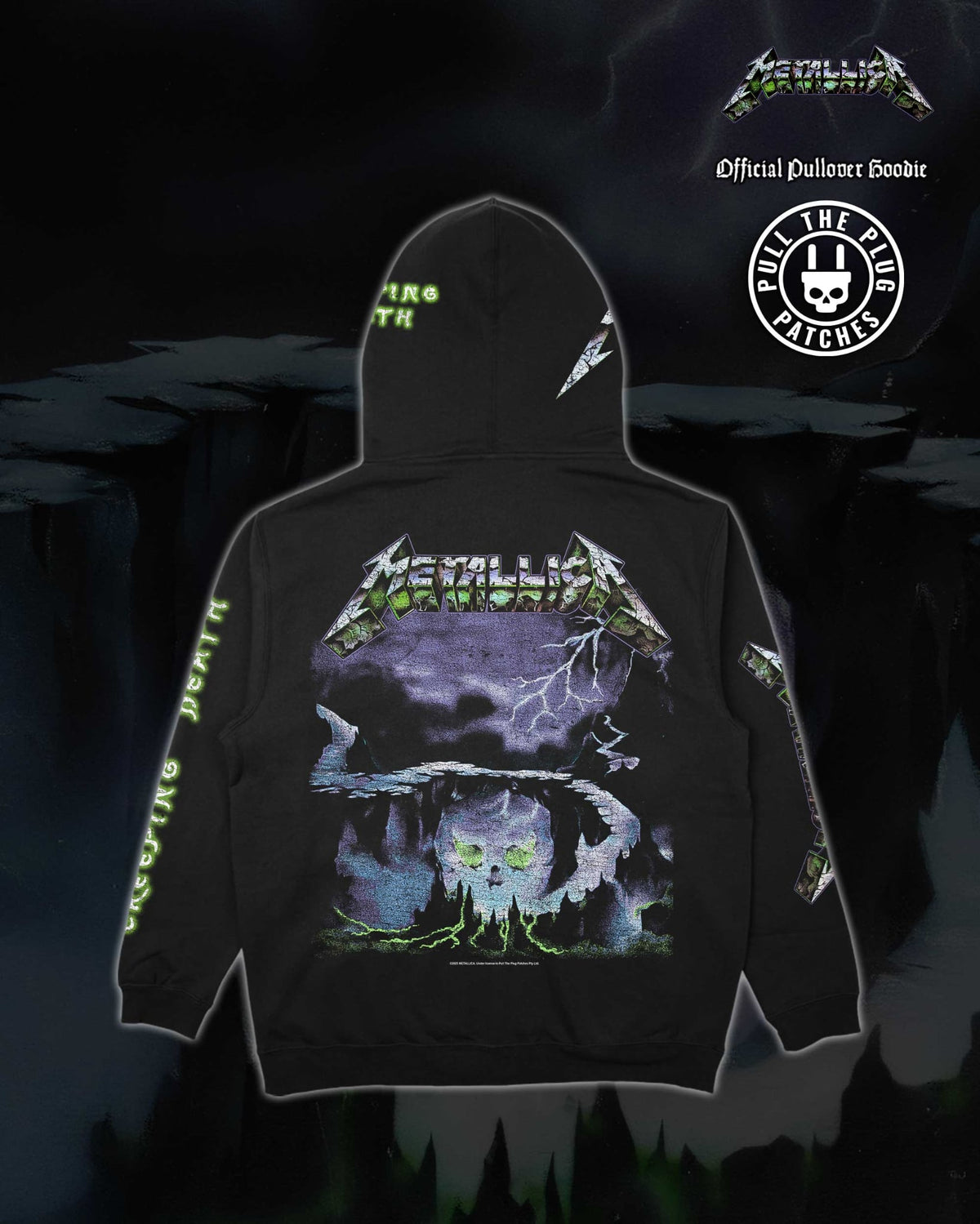 Metallica - Creeping Death - Deluxe Pullover Hoodie