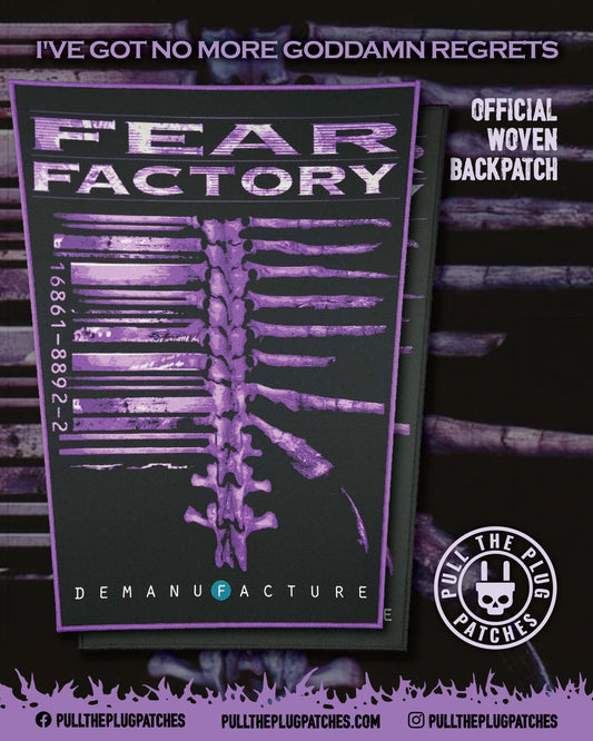 Fear Factory - Demanufacture - Backpatch