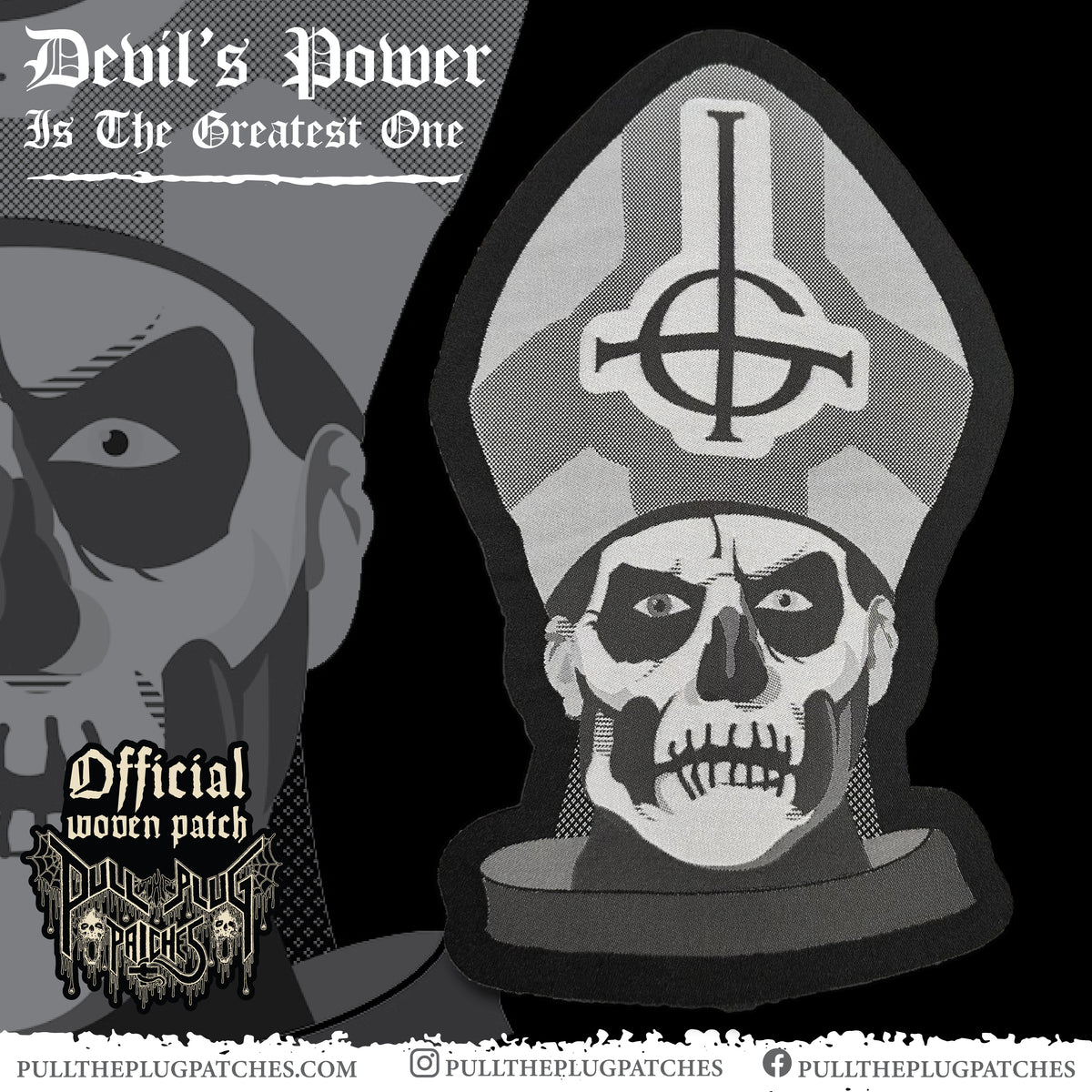 Ghost - Papa Emeritus II - Oversize Patch