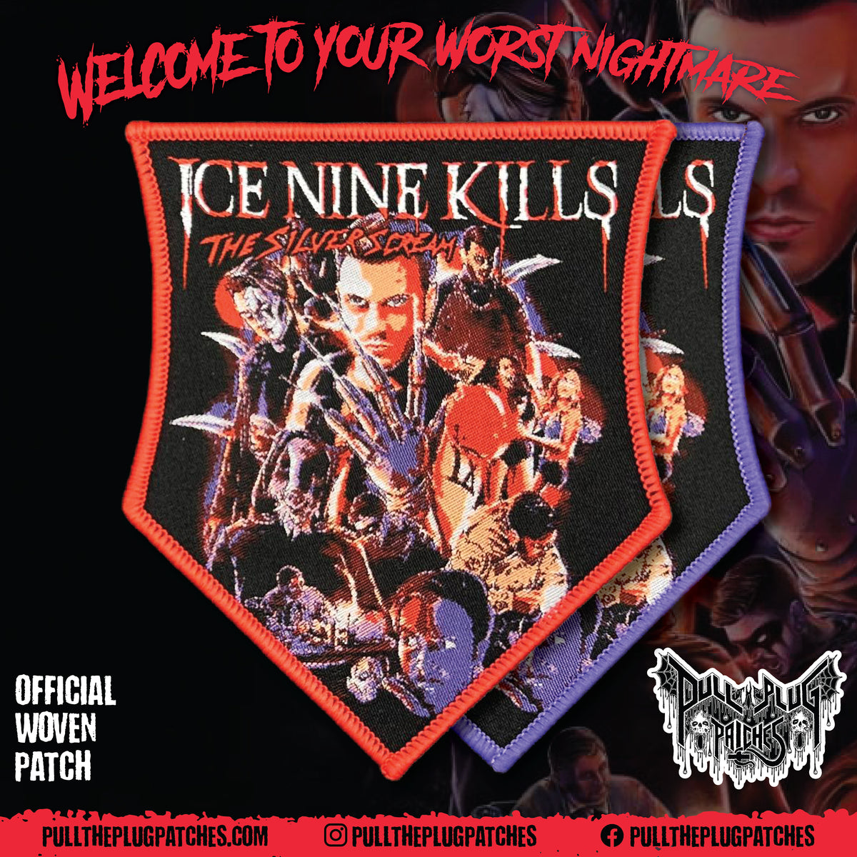 Ice Nine Kills - The Silver Scream - Patch