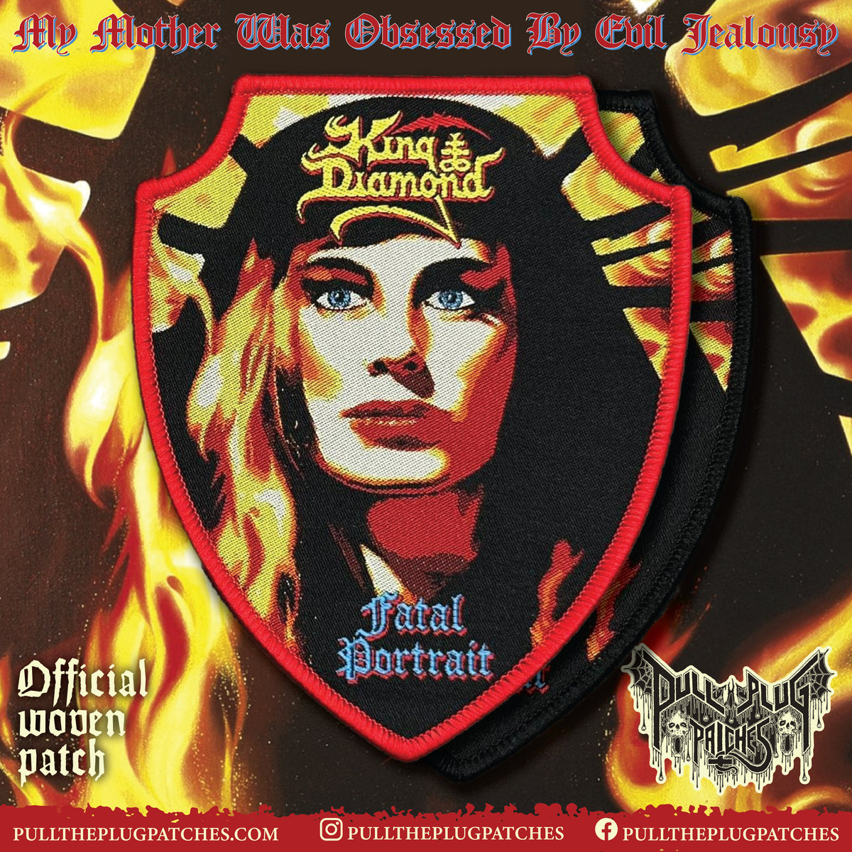 King Diamond - Fatal Portrait - Patch