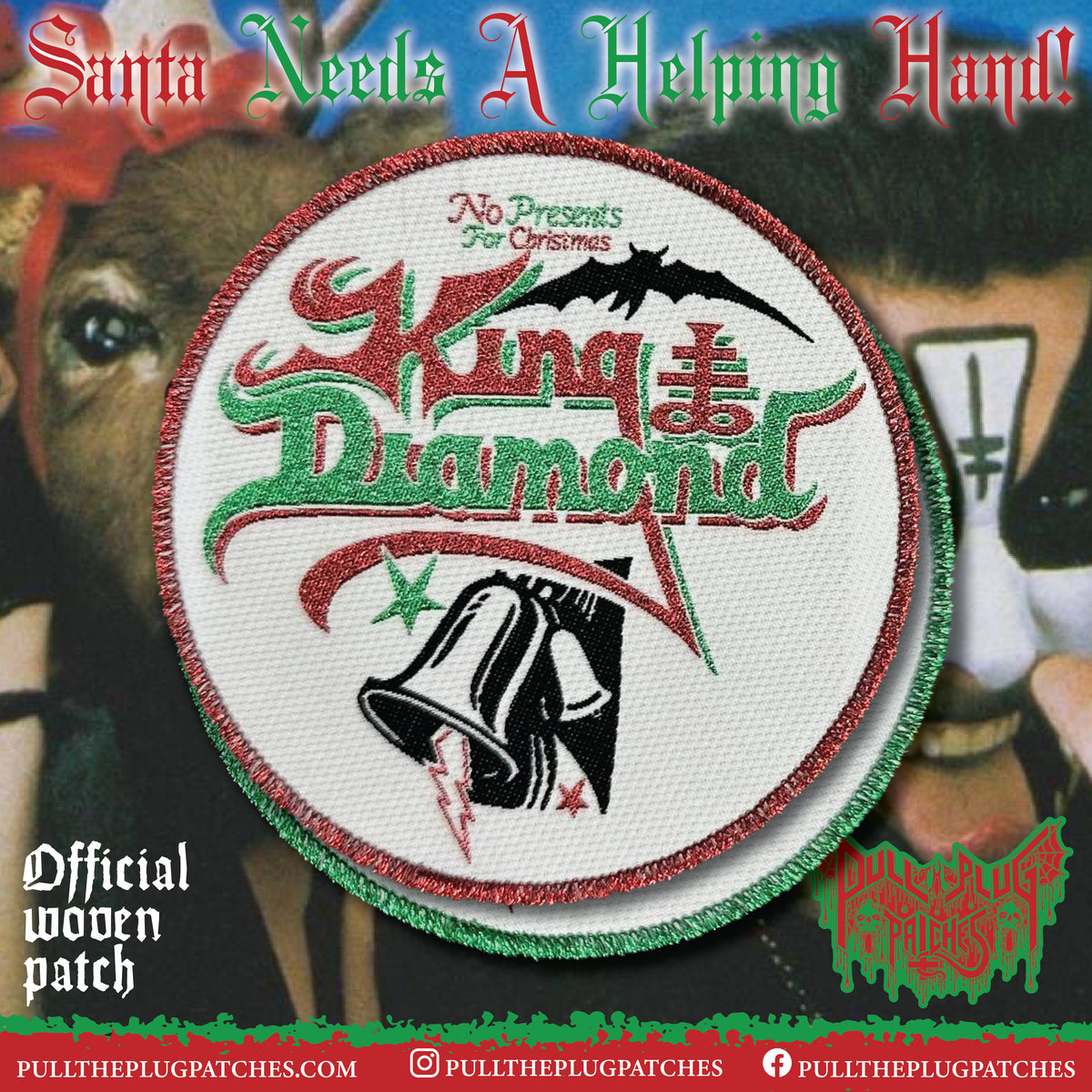 King Diamond - No Presents for Christmas - Patch