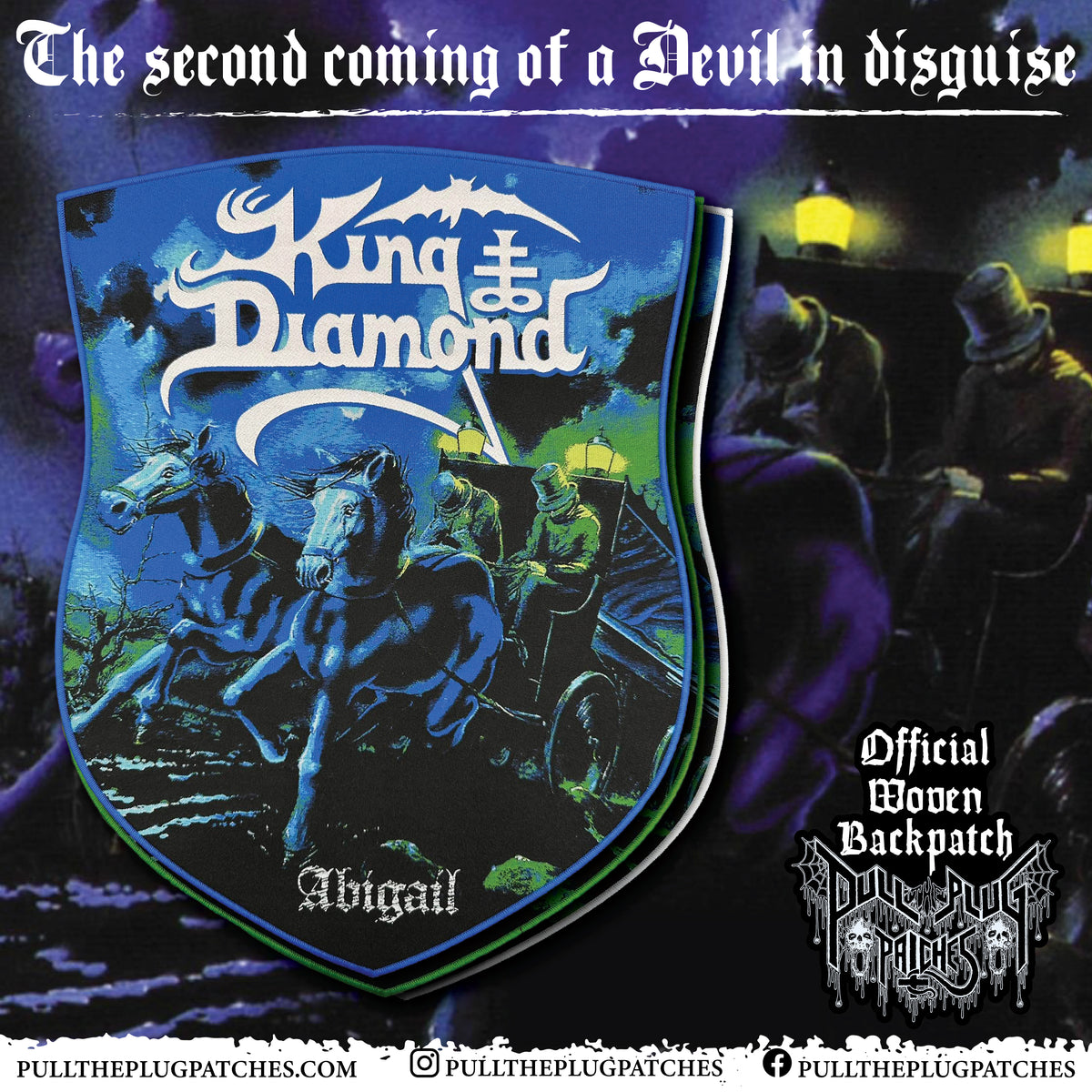 King Diamond - Abigail - Backpatch