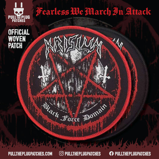 Krisiun - Black Force Domain - Patch