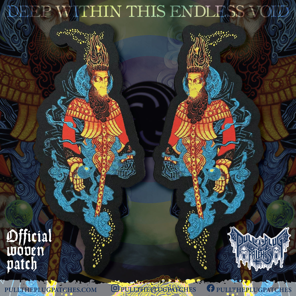 Mastodon - Crack The Skye - Oversize Patch Set
