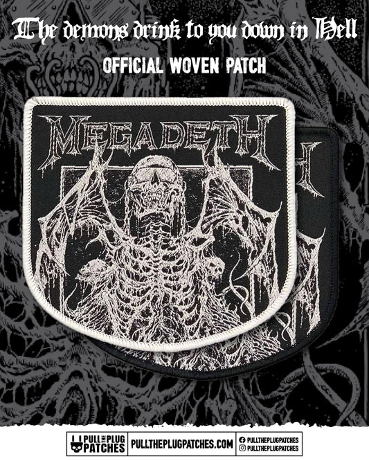 Megadeth - Riddickart Rattlehead - Patch