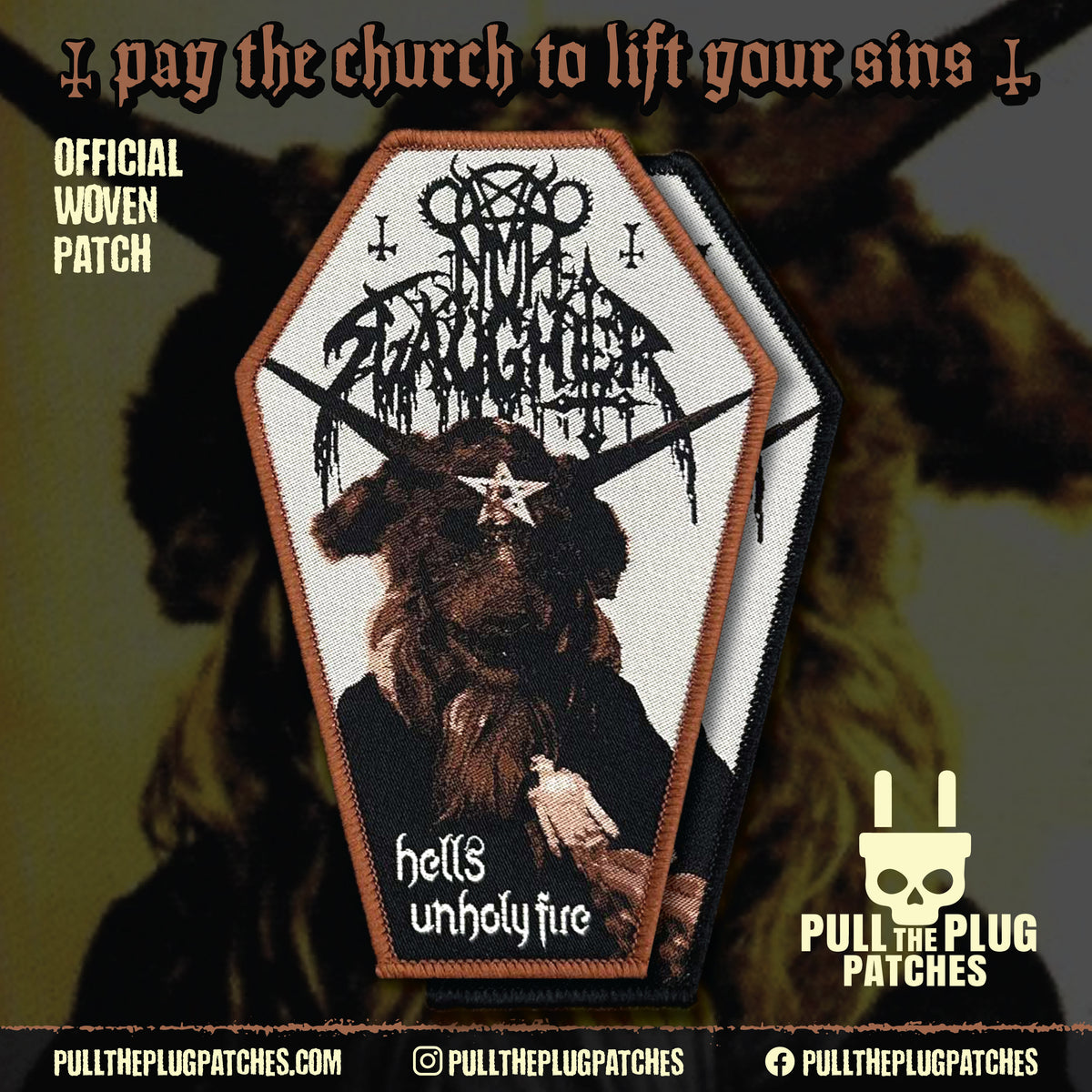 Nunslaughter - Hells Unholy Fire - Patch