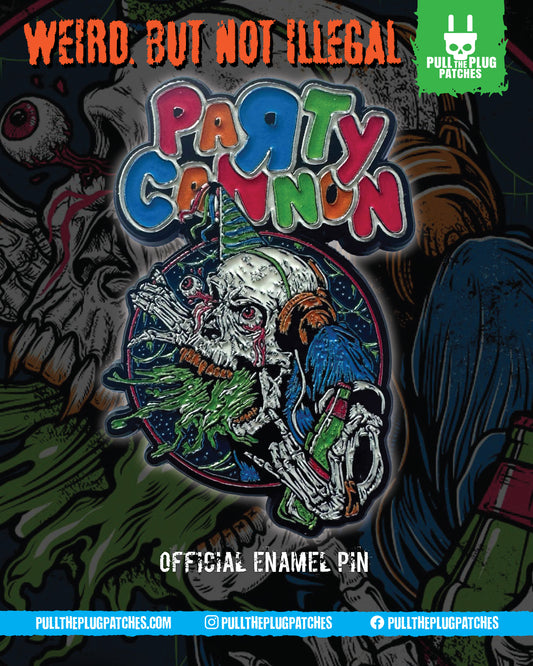 Party Cannon - Volumes Of Vomit - Pin