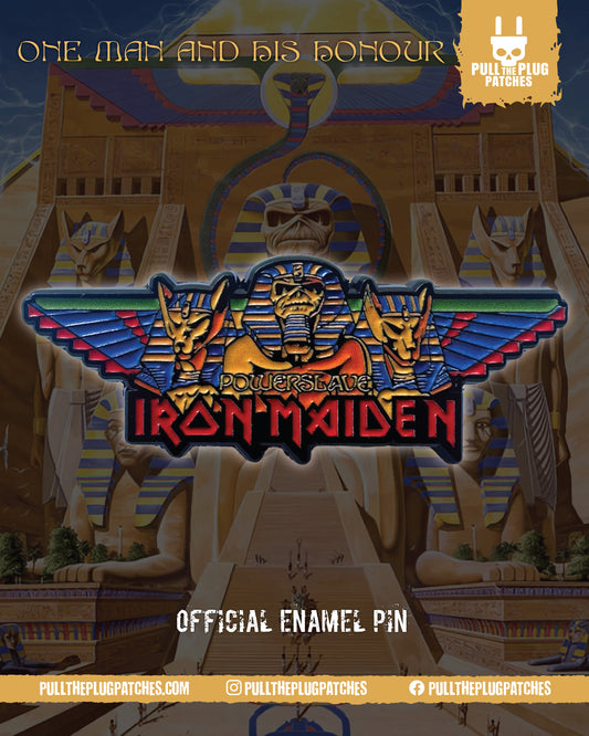 Iron Maiden - Powerslave Wings - Pin