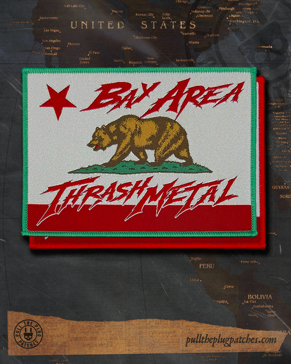 Bay Area Thrash Metal - Patch