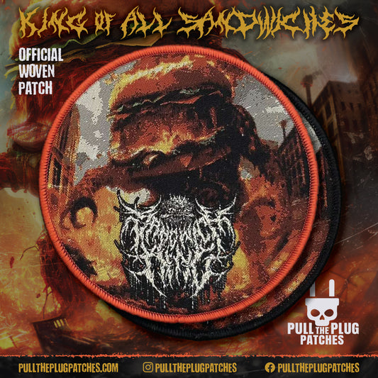 Sandwich King - King Of All Sandwiches - Patch