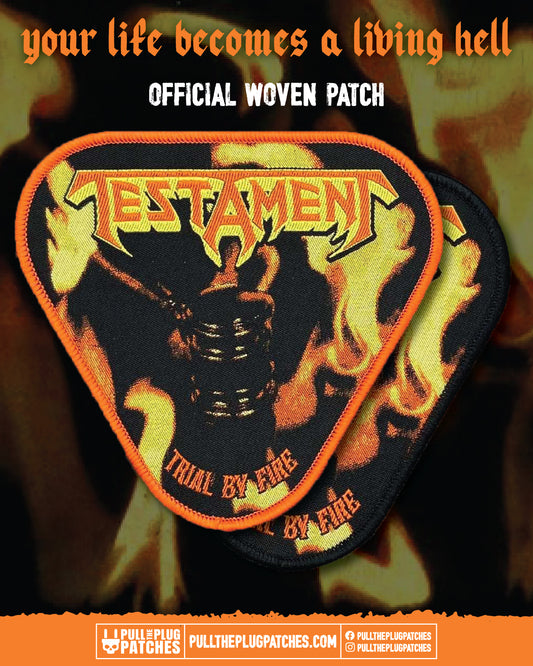 Testament - Trial By Fire - Patch