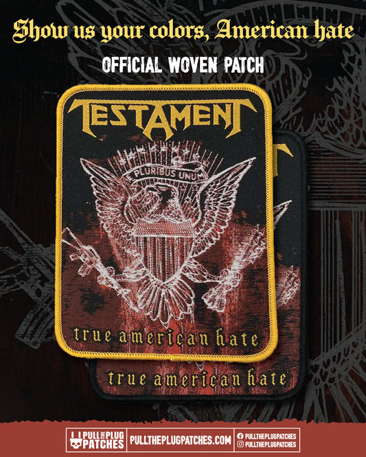 Testament - True American Hate - Patch