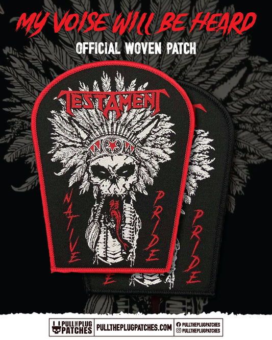 Testament - Native Blood - Patch