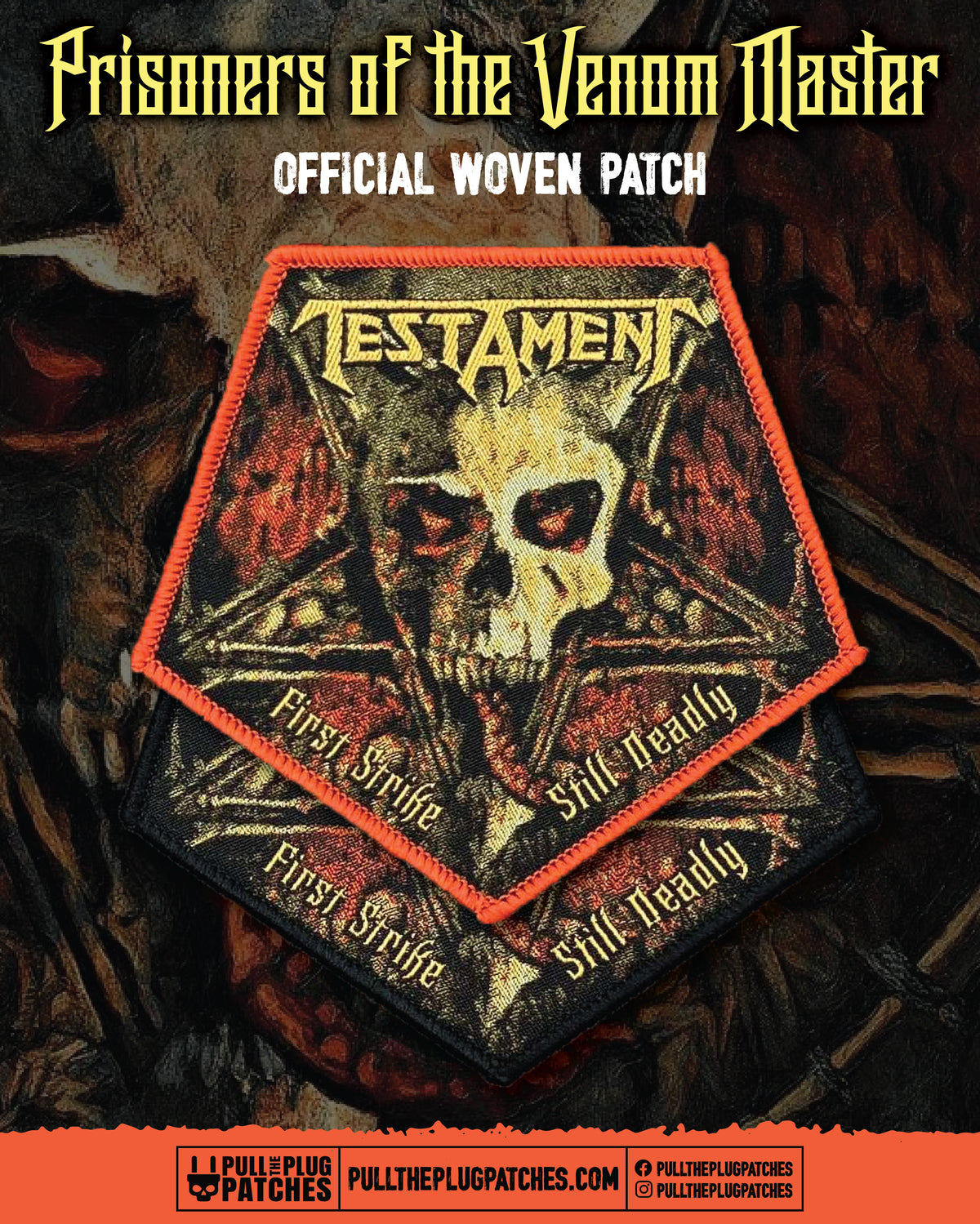 Testament - First Strike Still Deadly - Patch