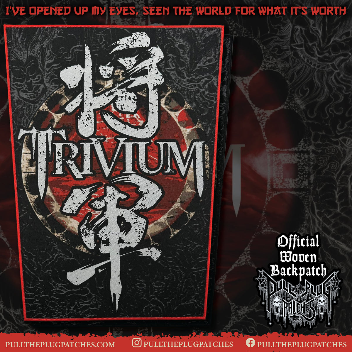 Trivium - Shogun - Backpatch