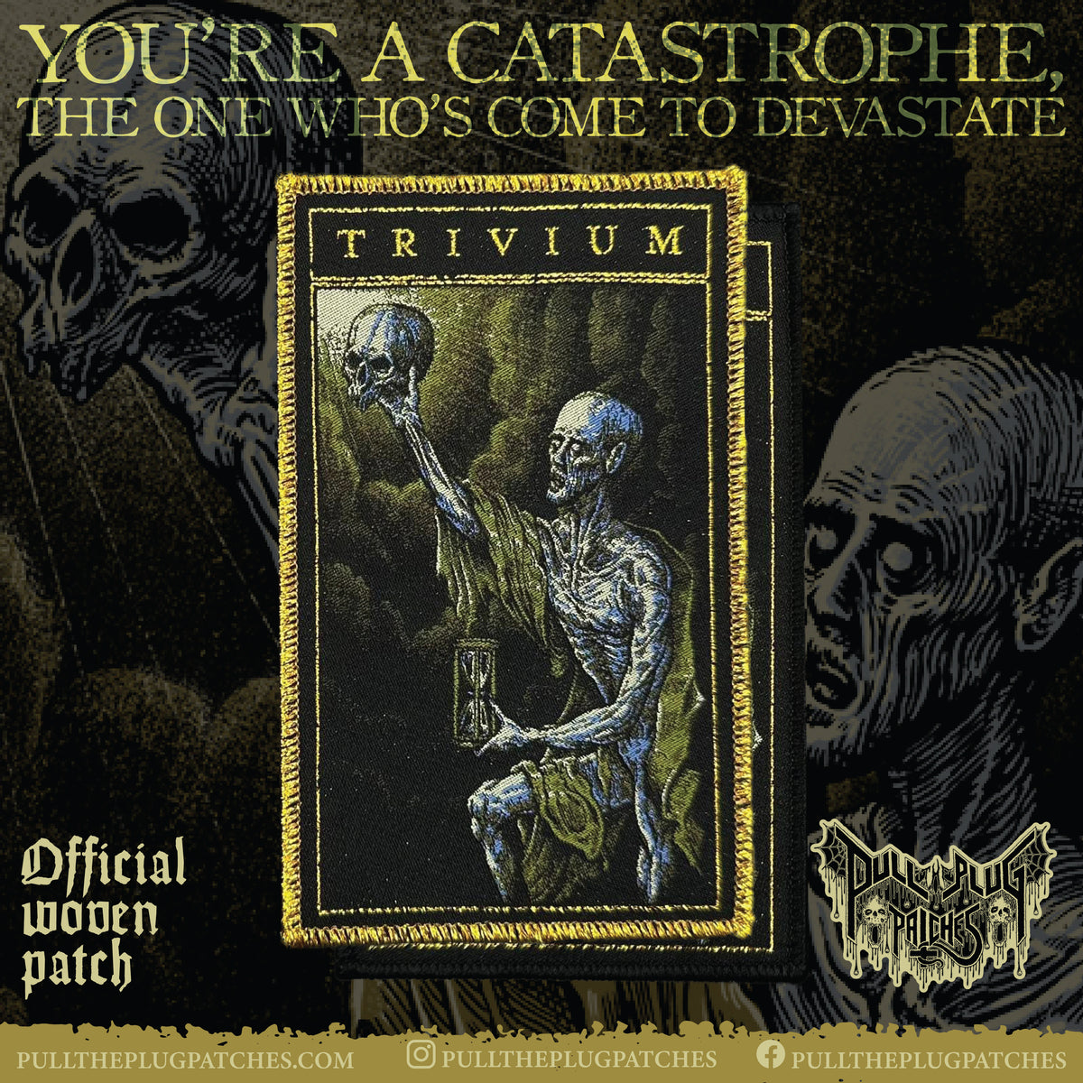 Trivium - Catastrophist - Patch