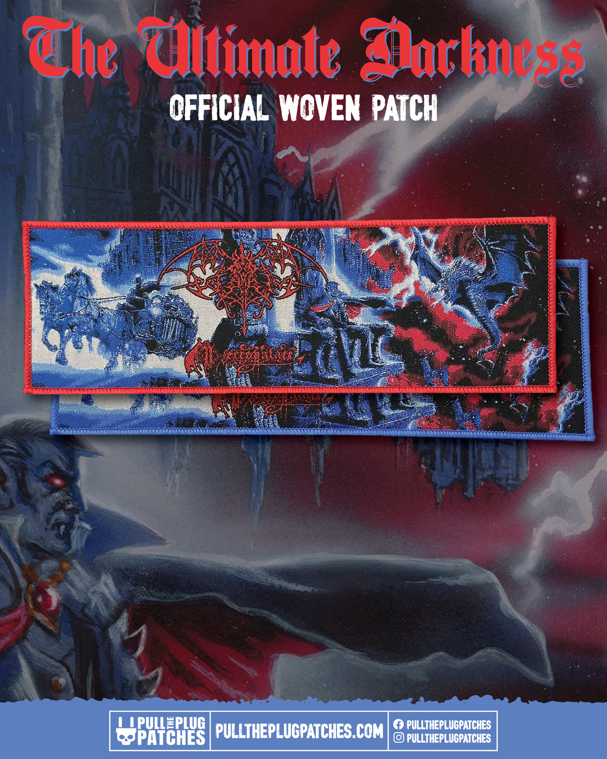 Worm - Necropalace - Strip Patch