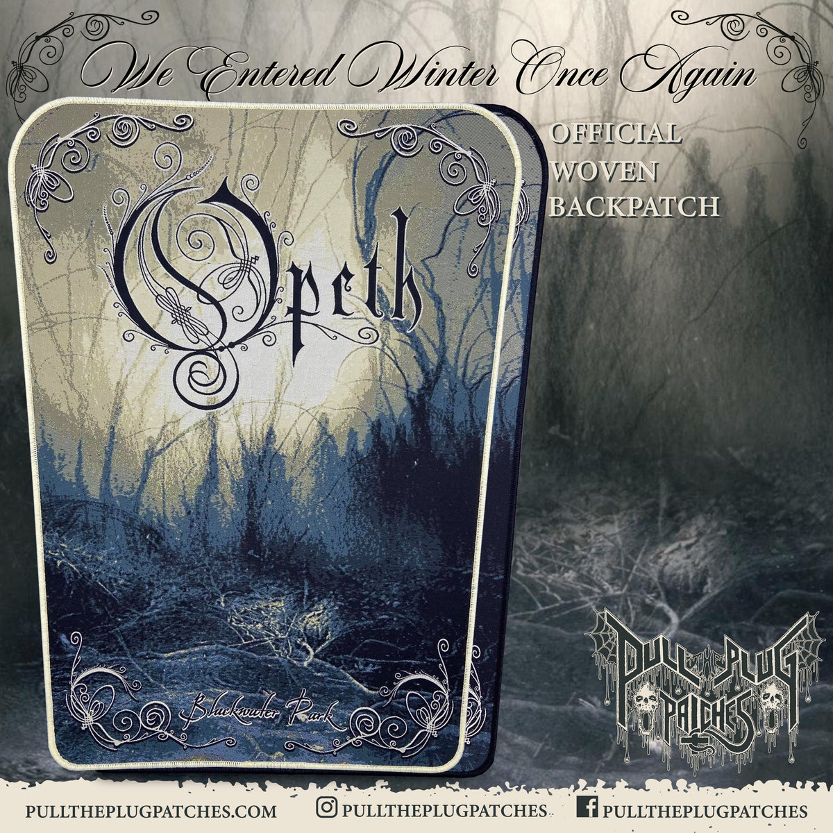 Opeth - Blackwater Park - Backpatch