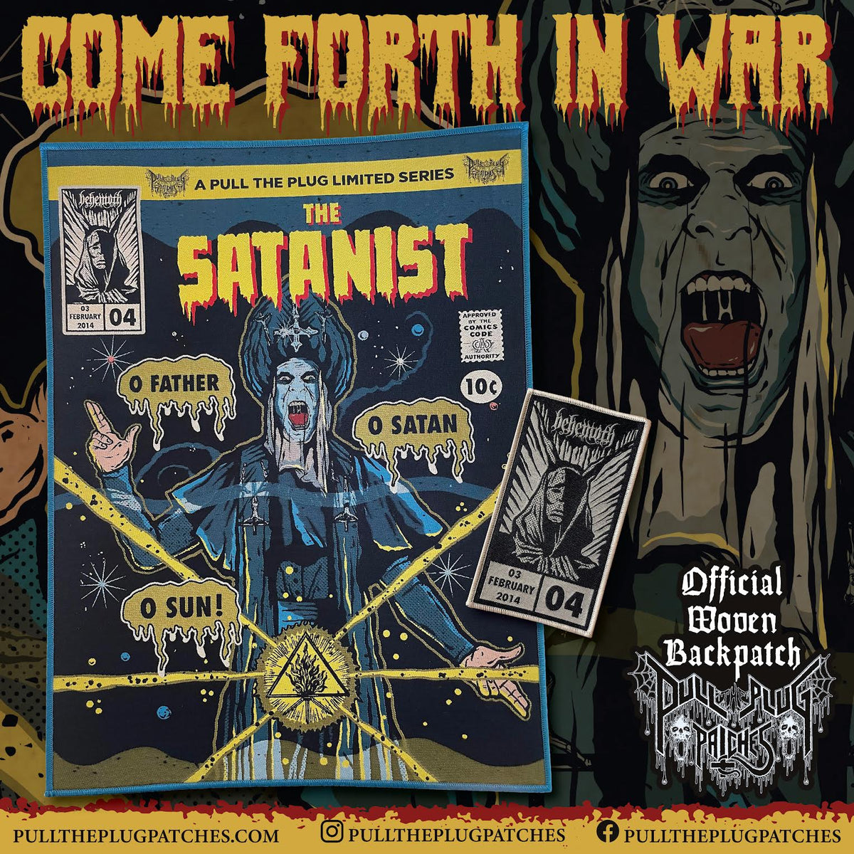Behemoth - The Satanist - Comic Set