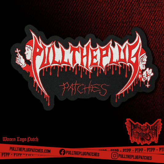 Pull The Plug Patches - Benediction Logo Tribute