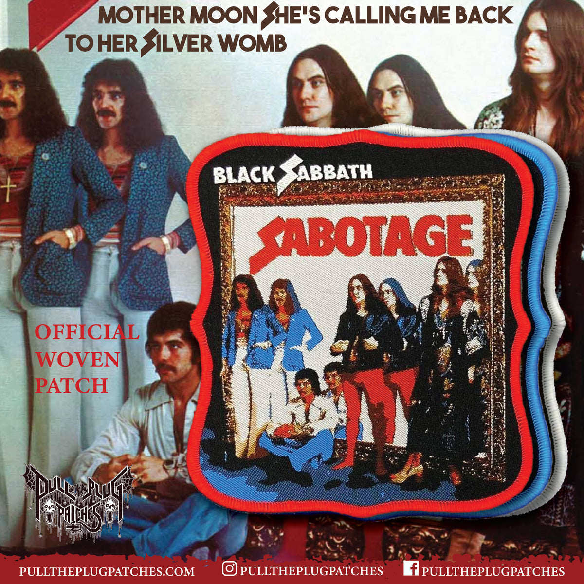 Black Sabbath - Sabotage - Patch