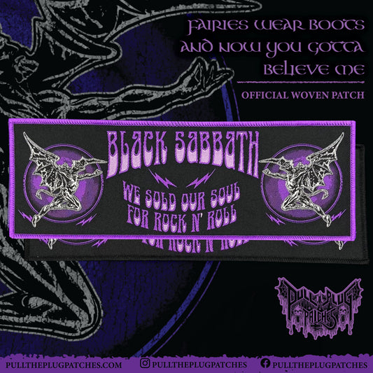 Black Sabbath - We Sold Our Soul For Rock N' Roll - Strip Patch