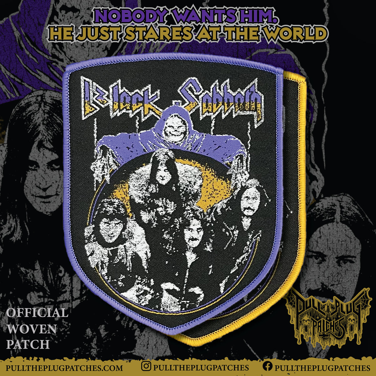 Black Sabbath - Iron Man - Patch