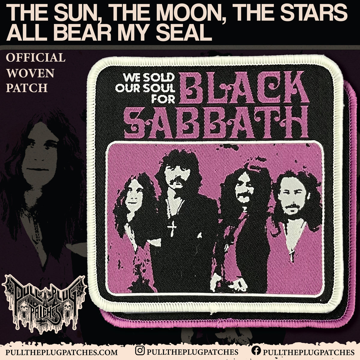 Black Sabbath - Band - Patch