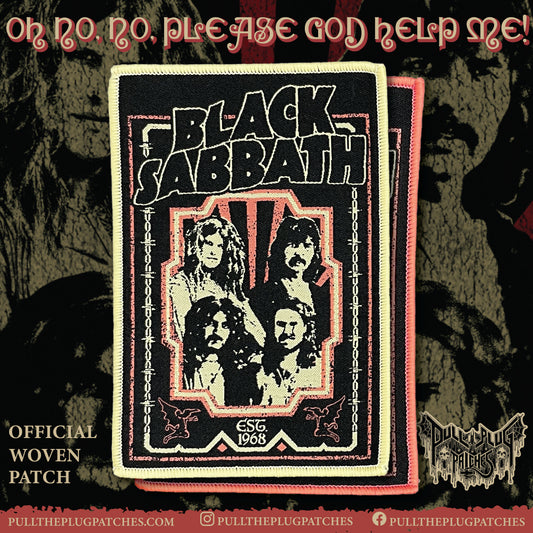 Black Sabbath - Est. 1968 - Patch