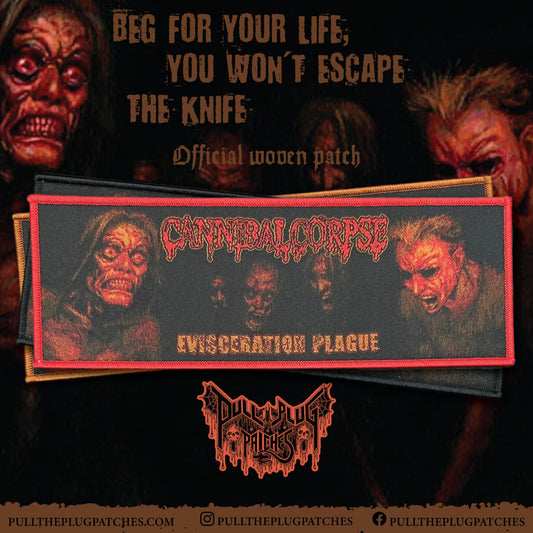 Cannibal Corpse - Evisceration Plague - Strip Patch