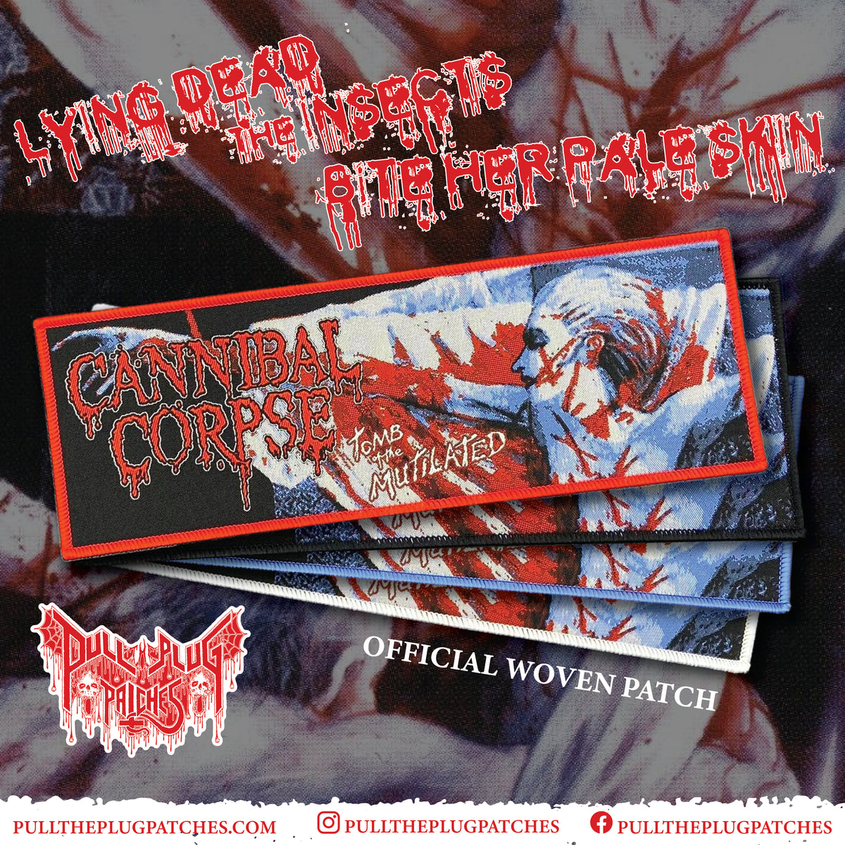 Cannibal Corpse - Tomb of The Mutilated - Strip Patch