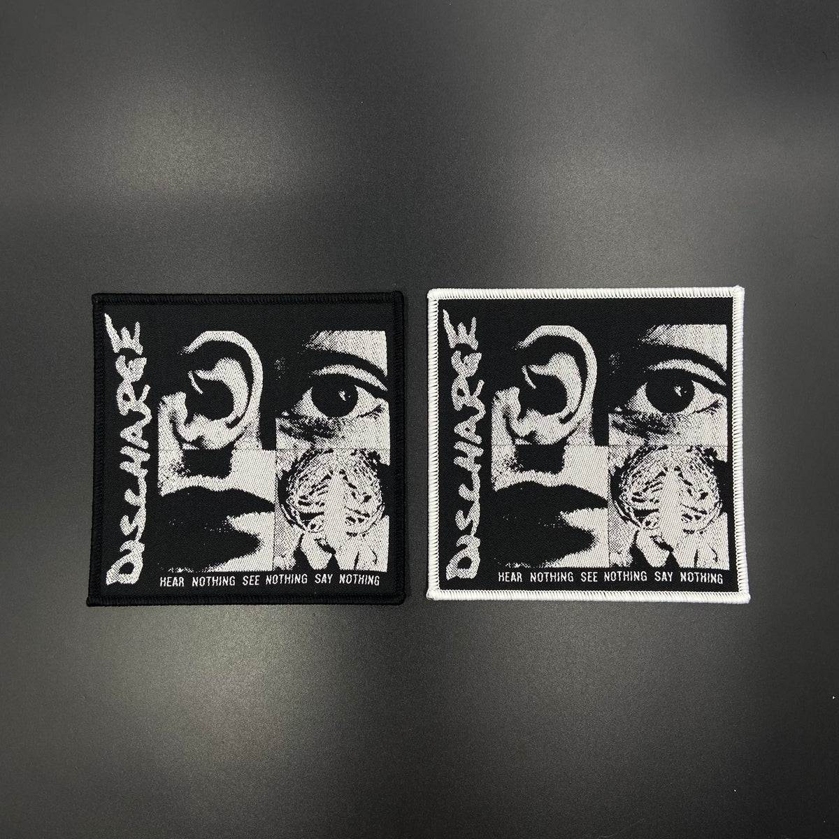 Discharge - Hear Nothing See Nothing Say Nothing - Patch