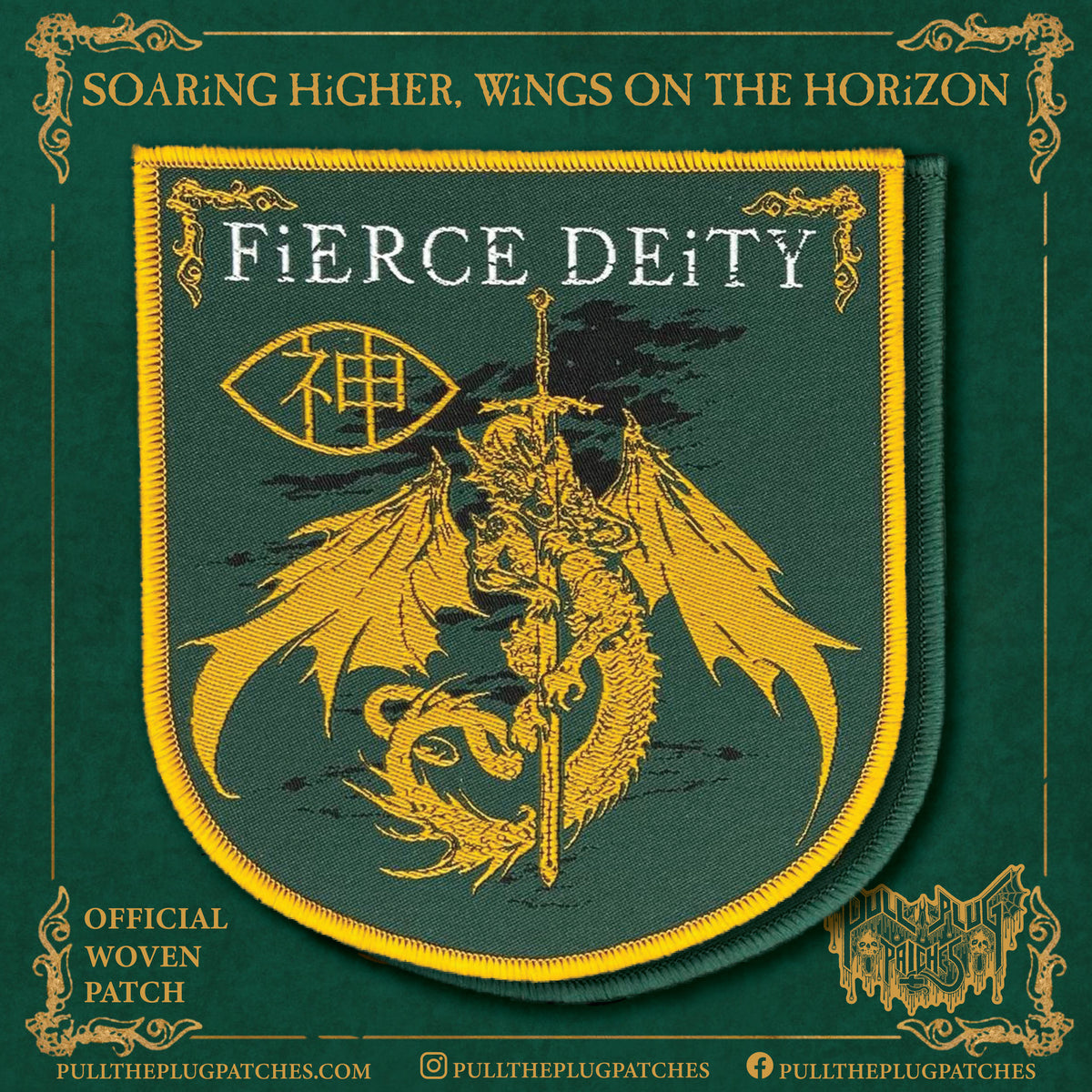 Fierce Deity - A Dragon, Gold