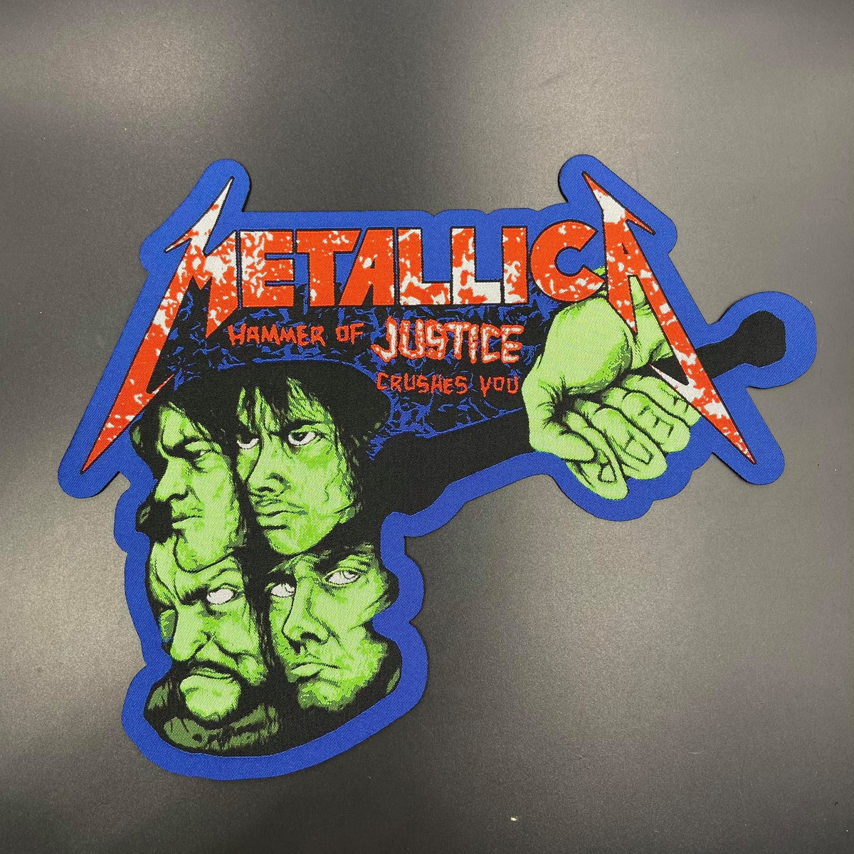 Metallica - Hammer Of Justice - Oversize Patch
