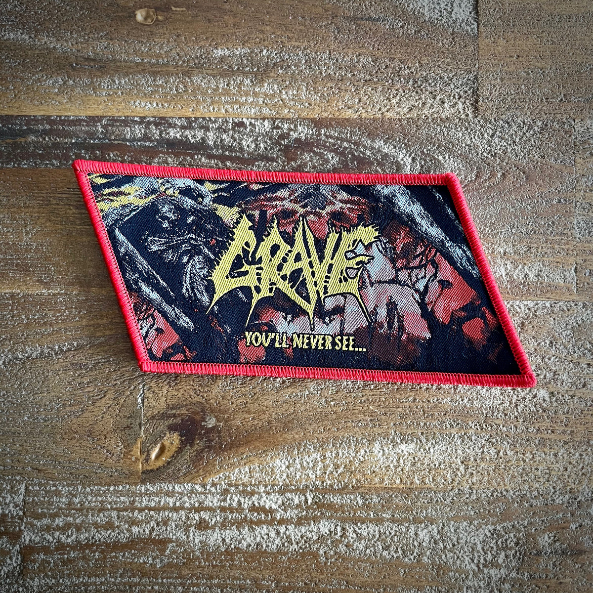 Grave - You'll Never See... - Patch