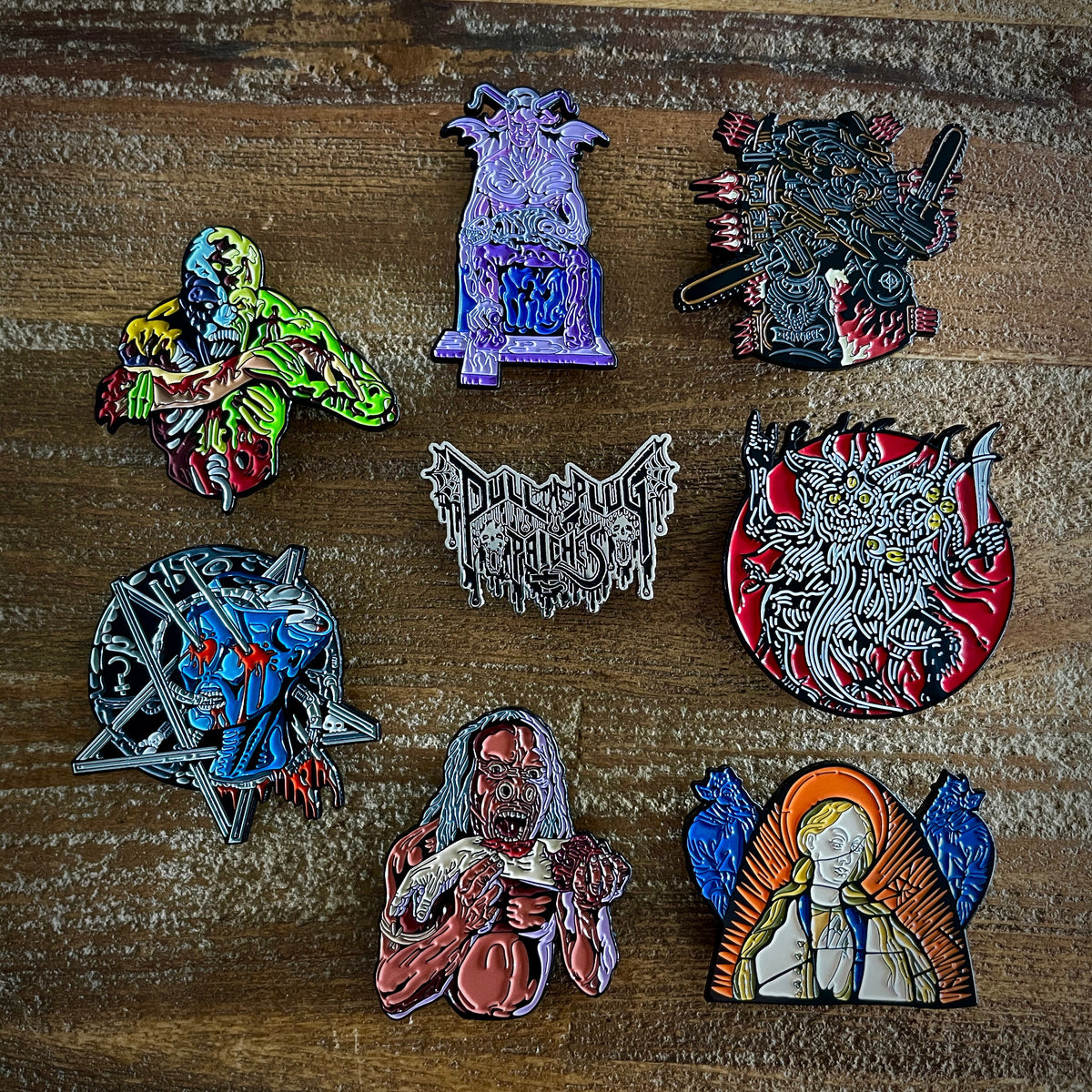 Jumpin' Jesus - The Art Of Crucifying - Enamel Pin