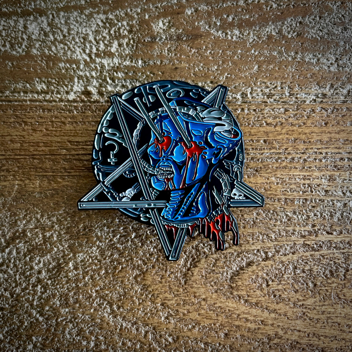 Jumpin' Jesus - The Art Of Crucifying - Enamel Pin