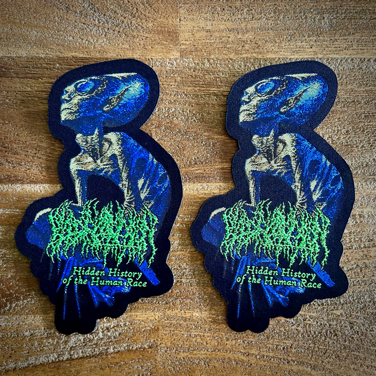 Blood Incantation - Hidden History of The Human Race - Laser Cut Patch