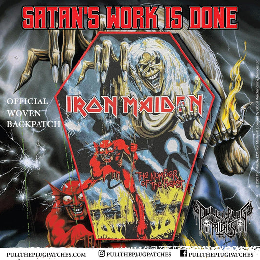 Iron Maiden - The Number Of The Beast - Backpatch