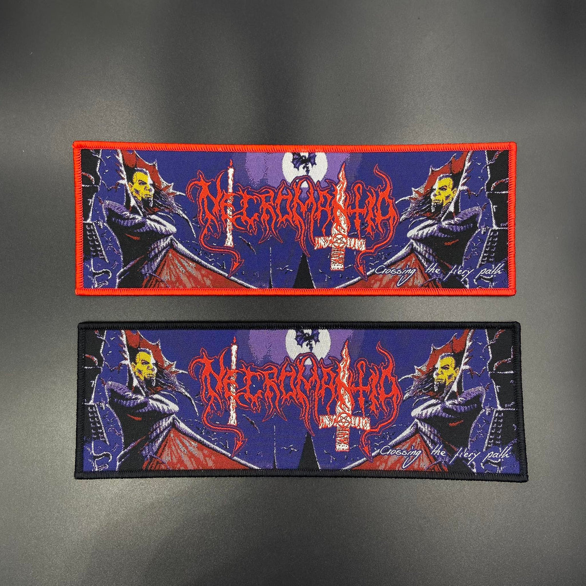 Necromantia - Crossing the Fiery Path - Strip Patch