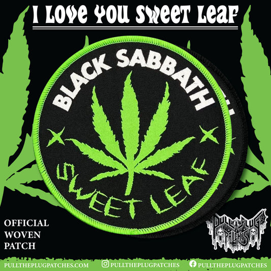 Black Sabbath - Sweet Leaf - Patch