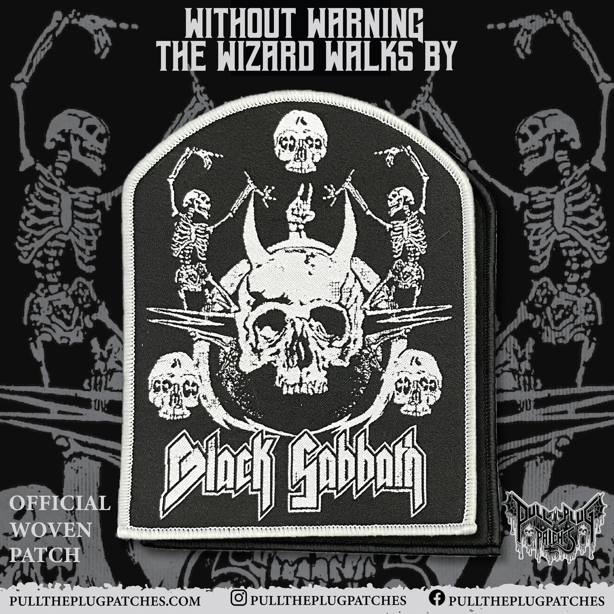 Black Sabbath - The Wizard - Patch