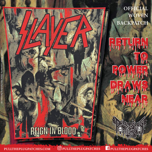 Slayer - Reign In Blood - Backpatch