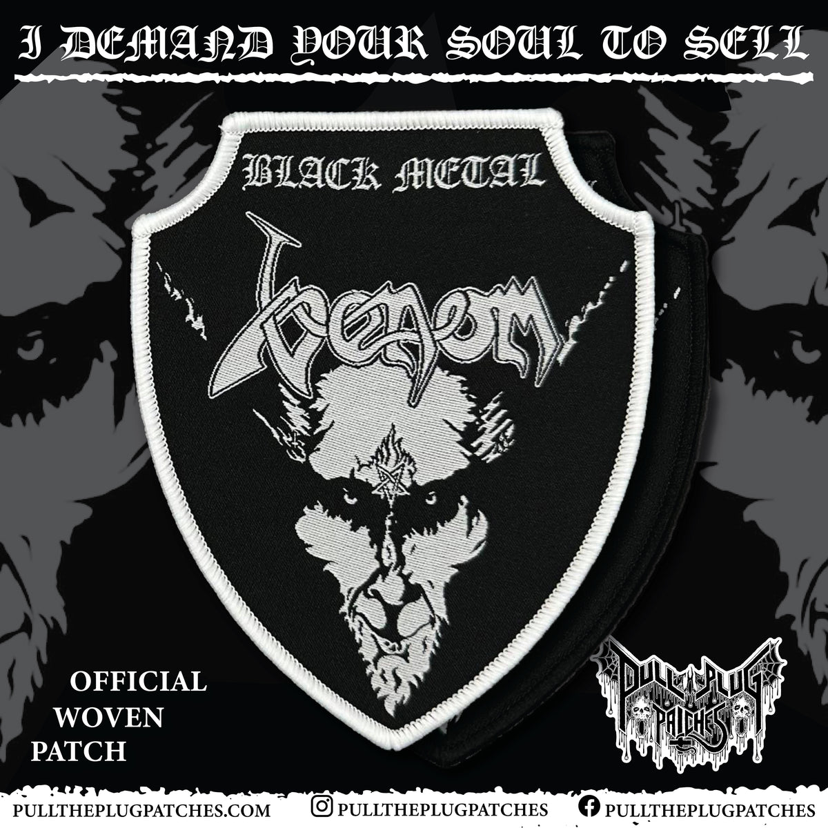 Venom - Black Metal - Patch