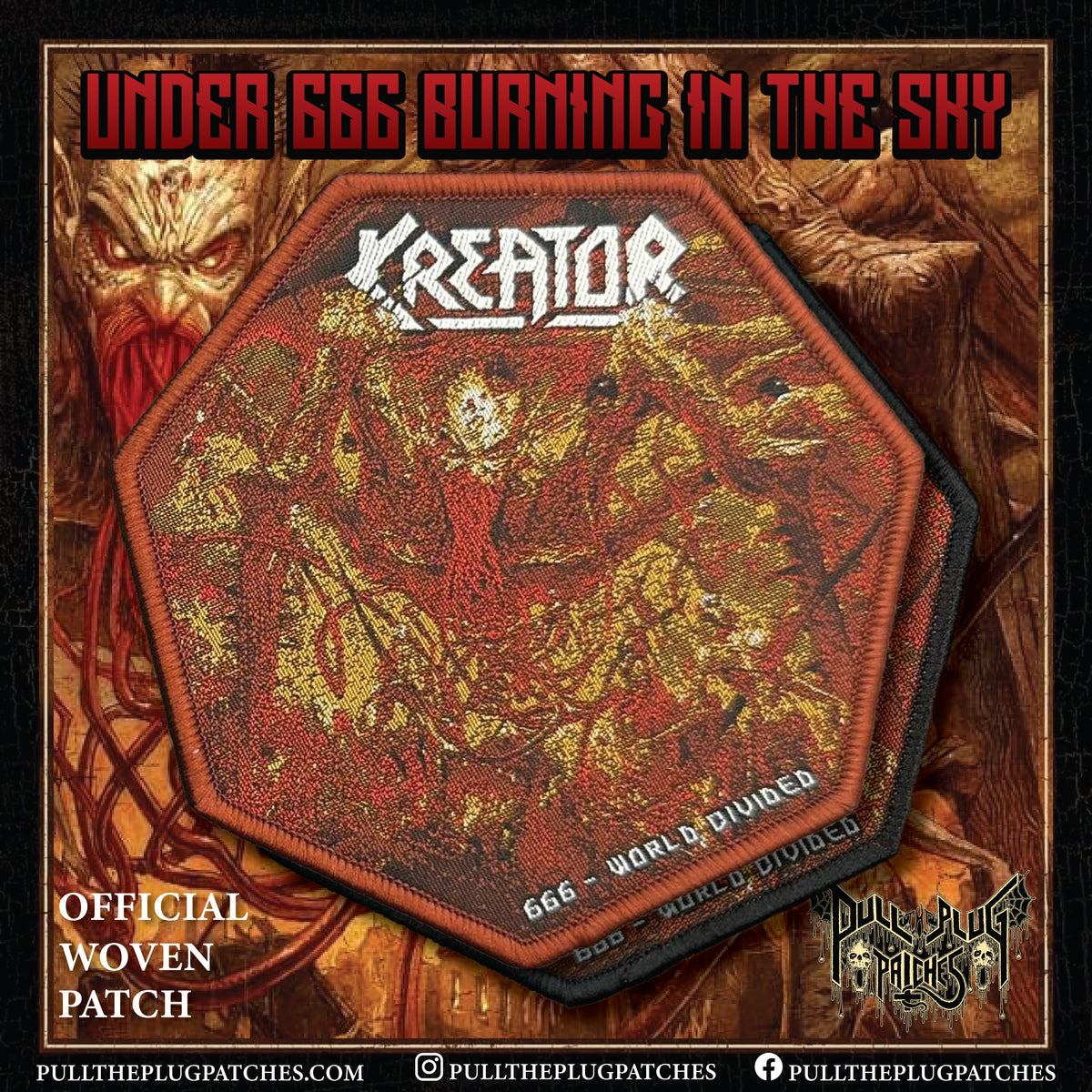 Kreator - 666 - World Divided - Patch