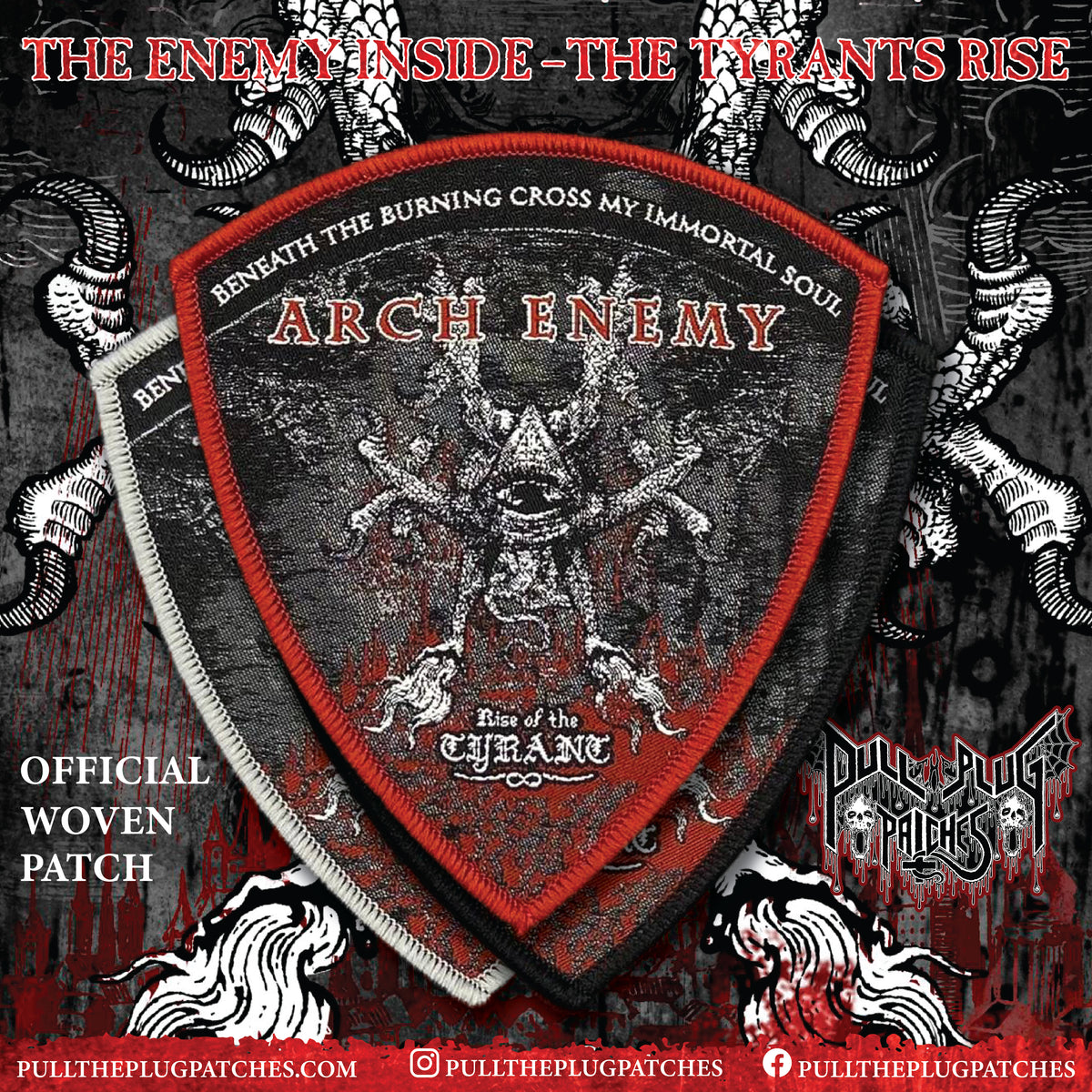 Arch Enemy - Rise Of The Tyrant - Patch